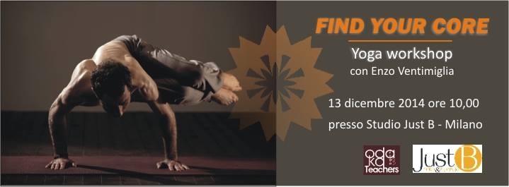 Workshop di Yoga con Enzo Ventimiglia