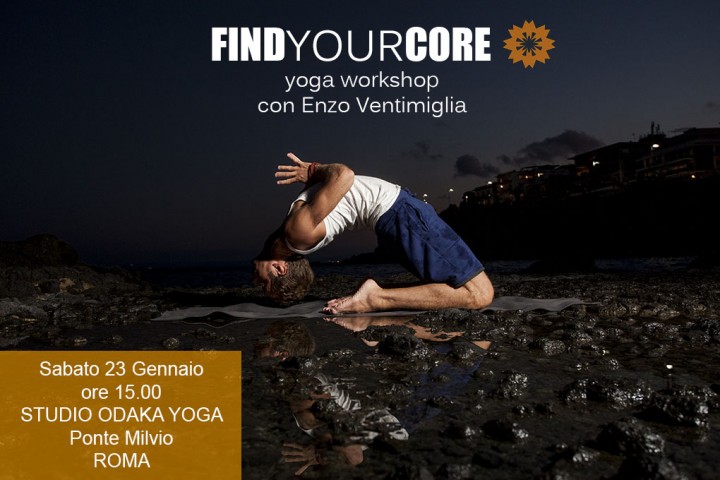 Find your core, workshop yoga