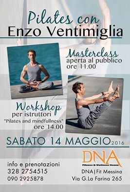 Workshop Pilates Messina con Enzo Ventimiglia