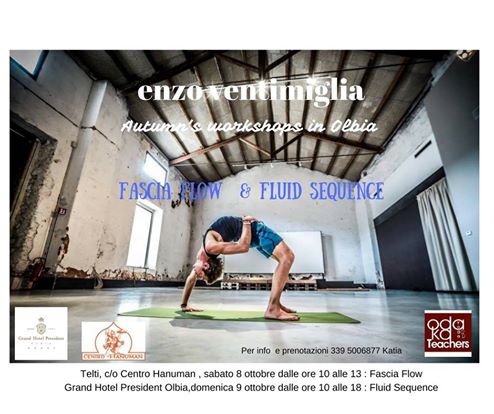 In Sardinia the Band Flow yoga workshop