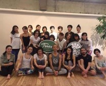 A stop on the yoga Japan tour