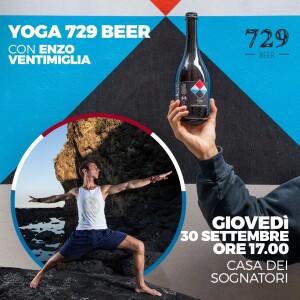 Yoga beer con Enzo Ventimiglia